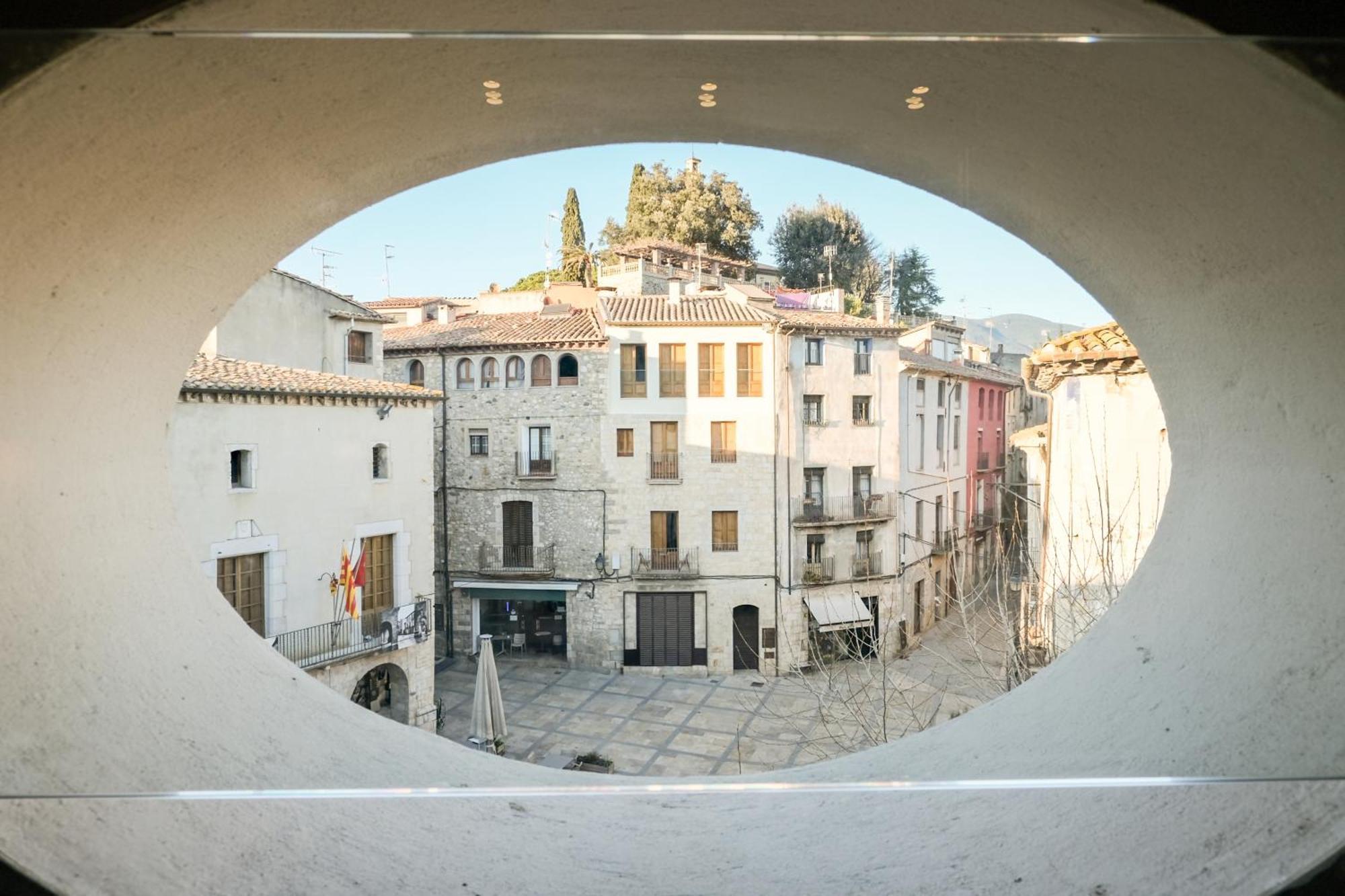 Can Cintet 3 Apartamento Con Terraza En Besalú Kültér fotó