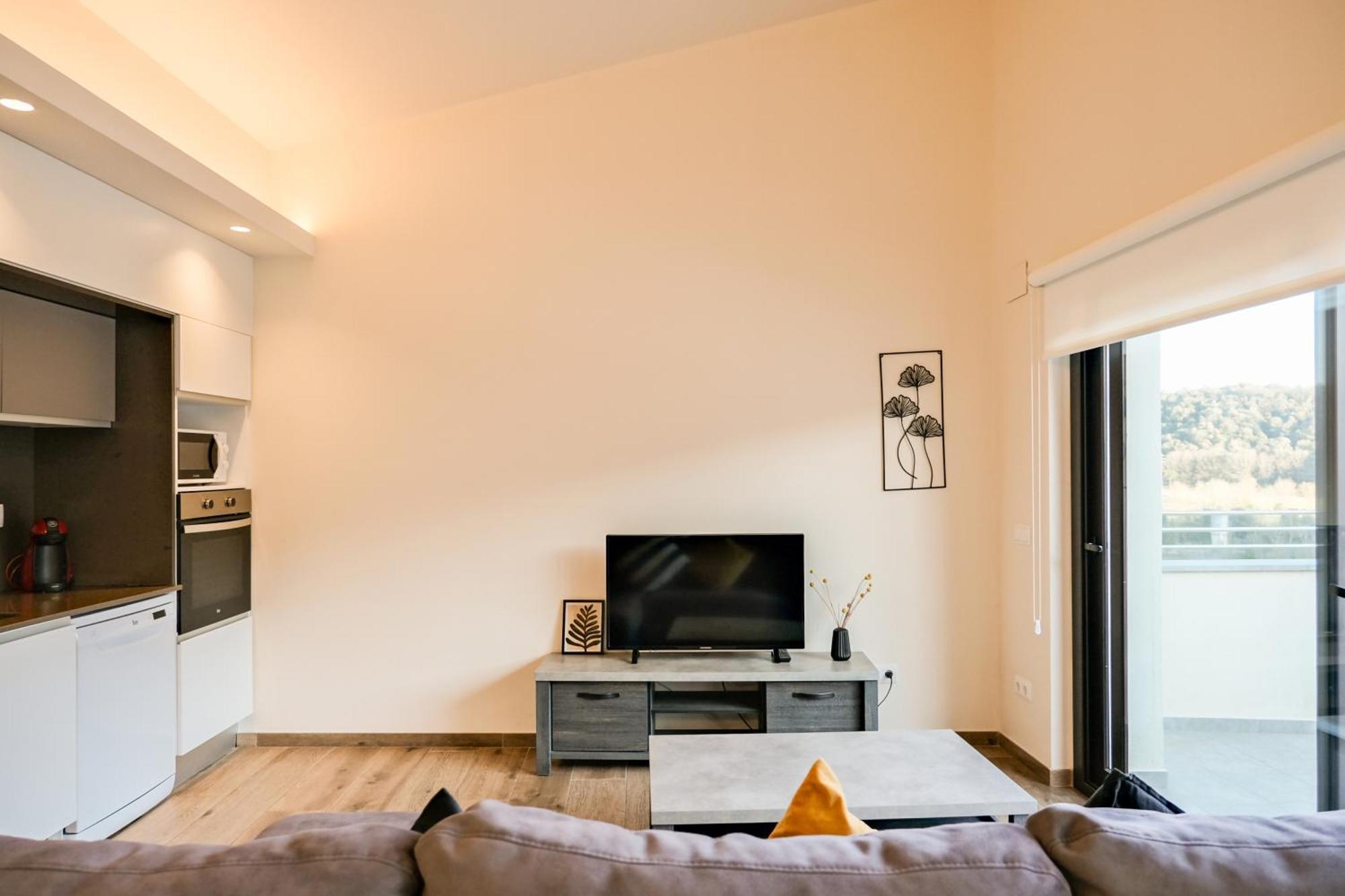 Can Cintet 3 Apartamento Con Terraza En Besalú Kültér fotó