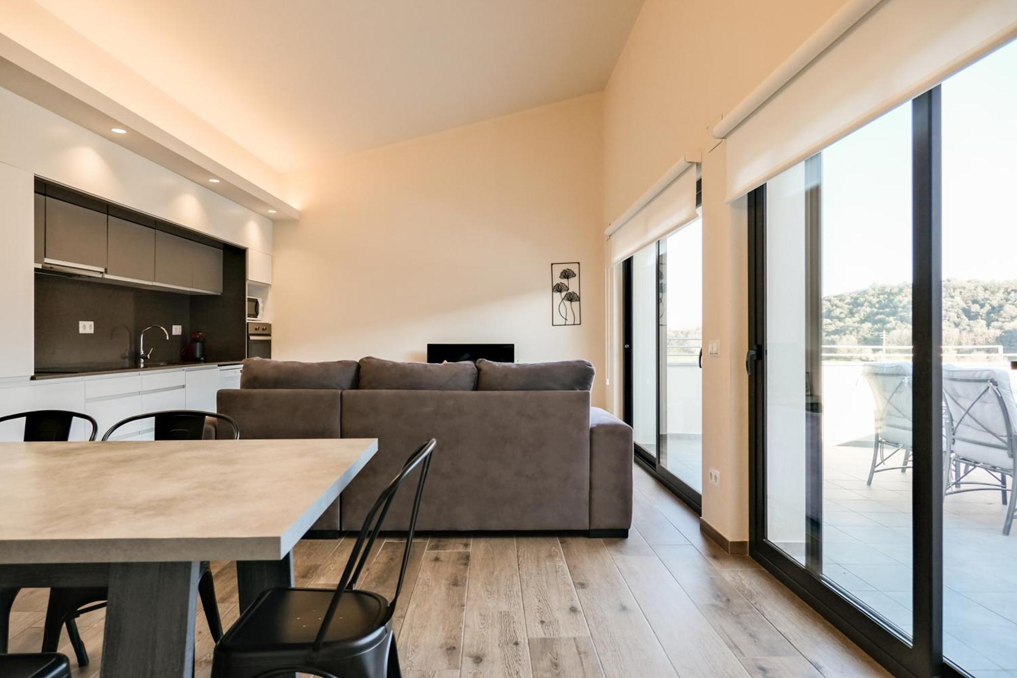 Can Cintet 3 Apartamento Con Terraza En Besalú Kültér fotó